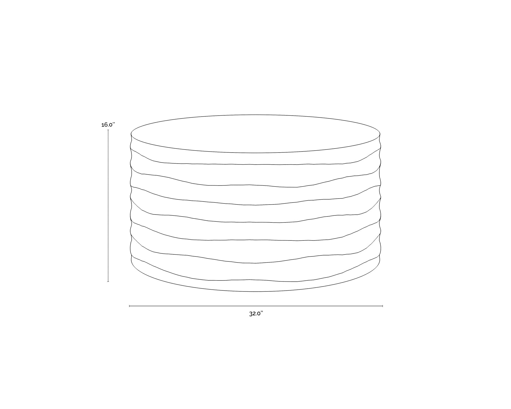 Sunpan Corey Coffee Table