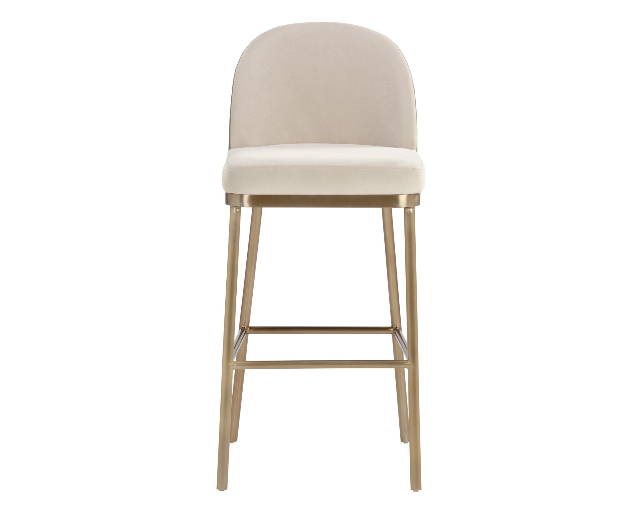 Sunpan Lavania Barstool Meg Taupe / Porcini Taupe