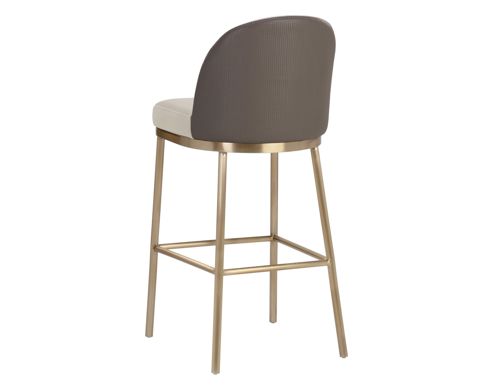 Sunpan Lavania Barstool Meg Taupe / Porcini Taupe