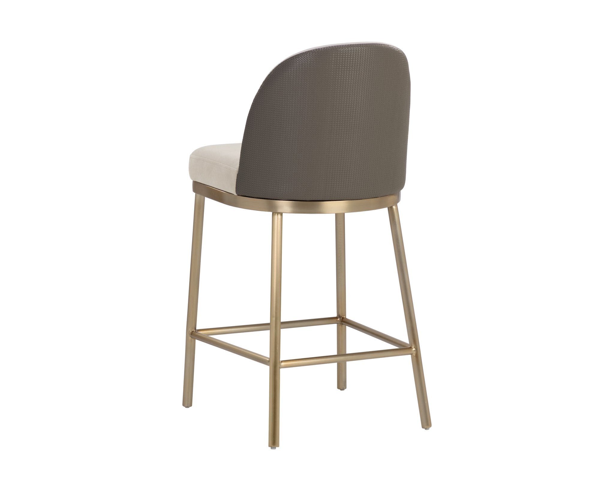 Sunpan Lavania Counter Stool Meg Taupe / Porcini Taupe