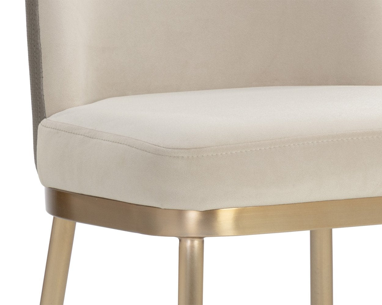 Sunpan Lavania Counter Stool Meg Taupe / Porcini Taupe