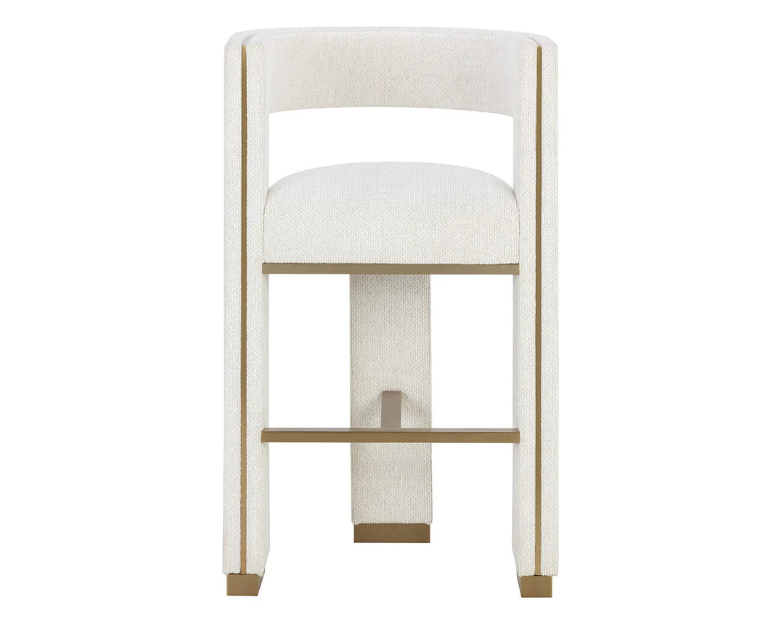 Sunpan Adamina Barstool Rhea Light Barley