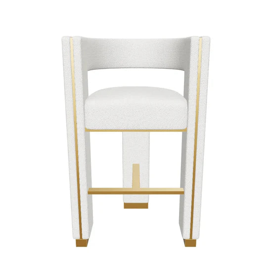 Sunpan Adamina Barstool Rhea Light Barley