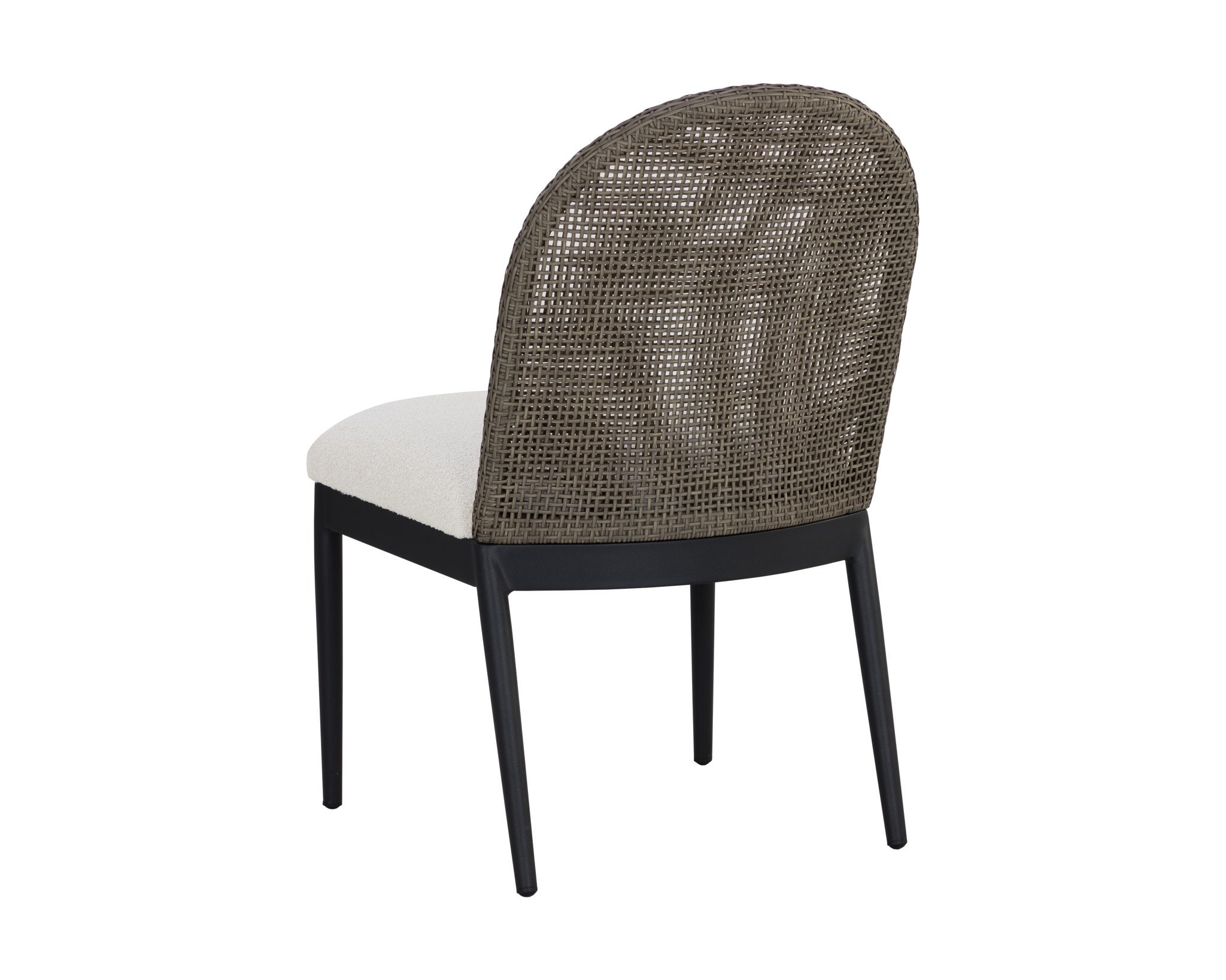 Sunpan Calandri Dining Chair Black Louis Cream Set Of 2