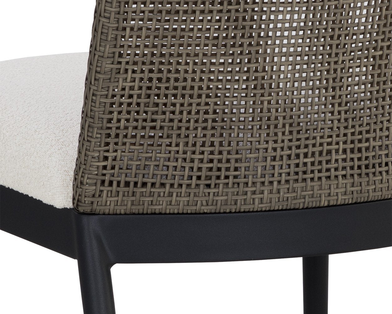 Sunpan Calandri Dining Chair Black Louis Cream Set Of 2