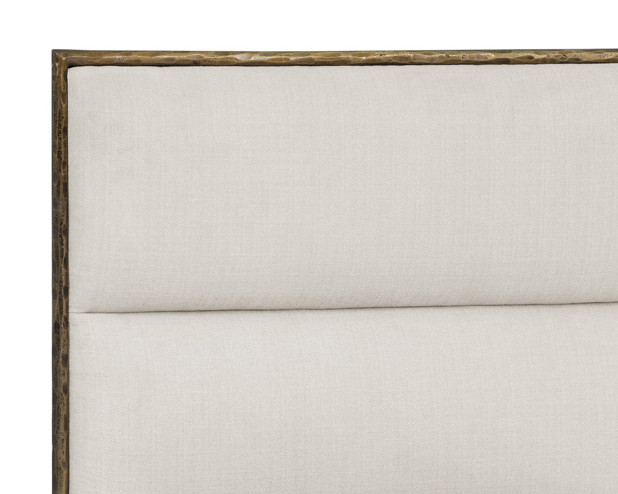 Sunpan Yasmine Bed King Zenith Alabaster