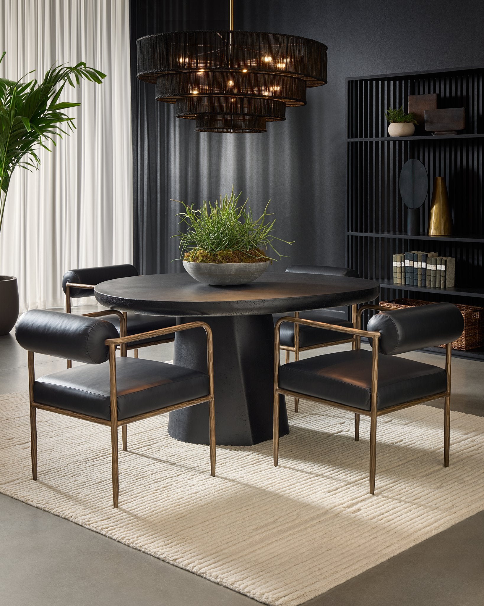 Sunpan Tessa Bookcase Black