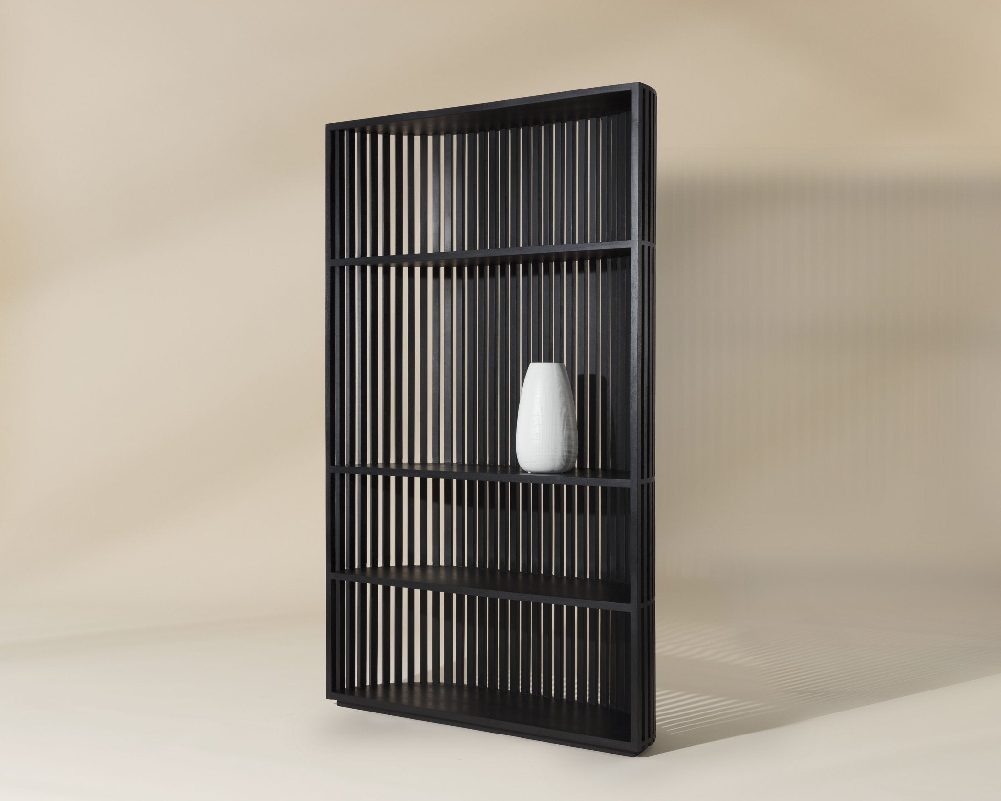 Sunpan Tessa Bookcase Black