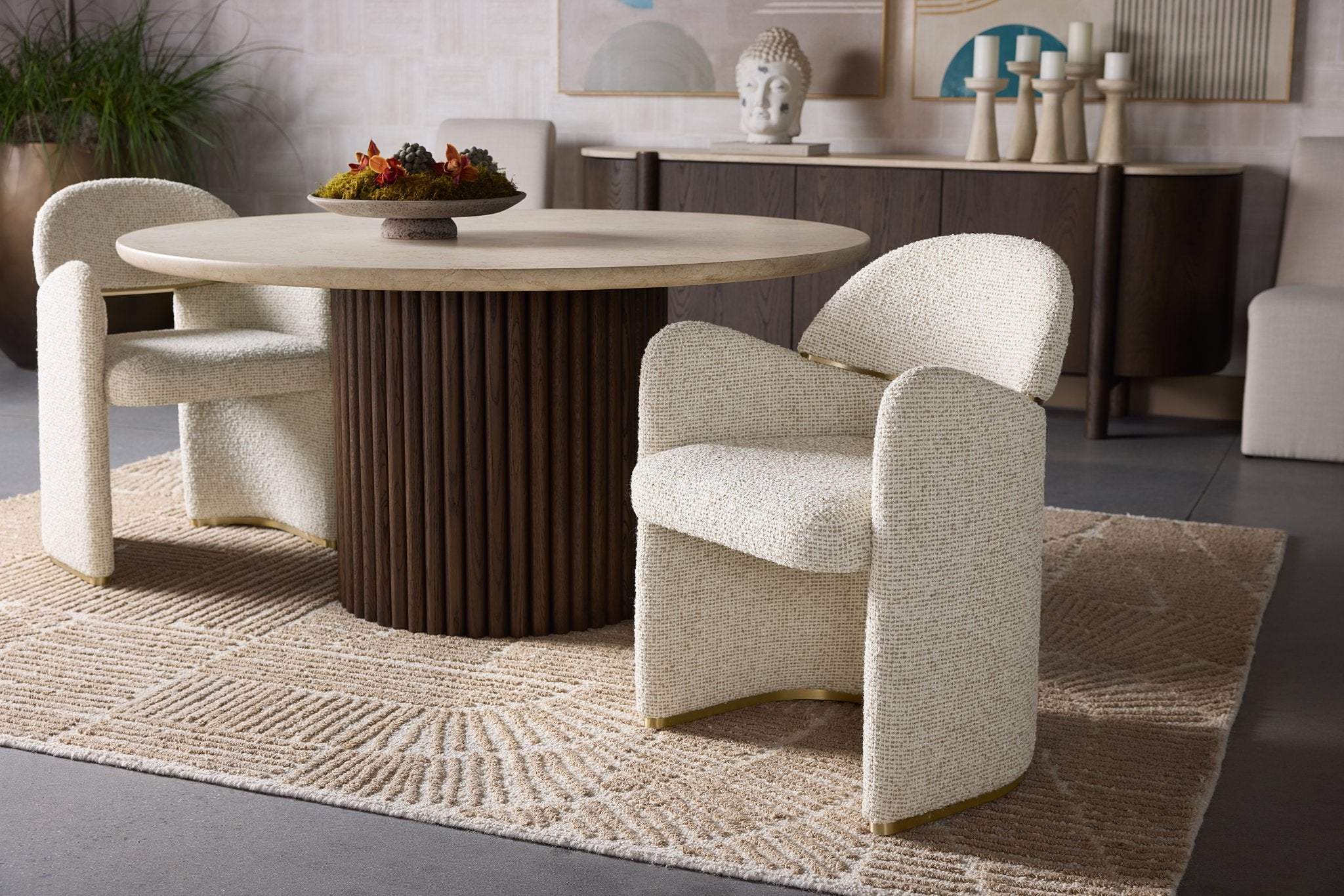 Sunpan Banyan Dining Table 59"