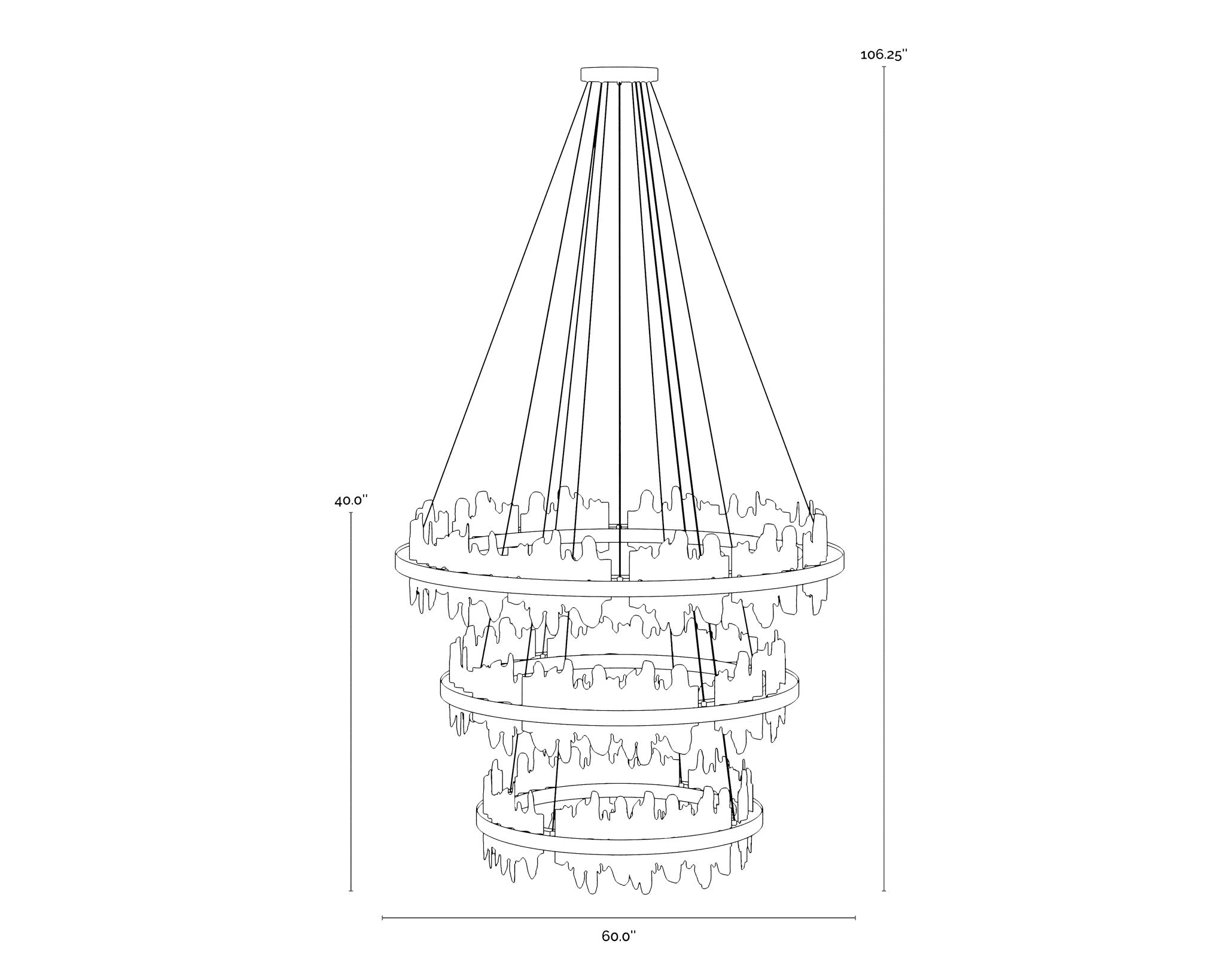 Sunpan Icarus Chandelier