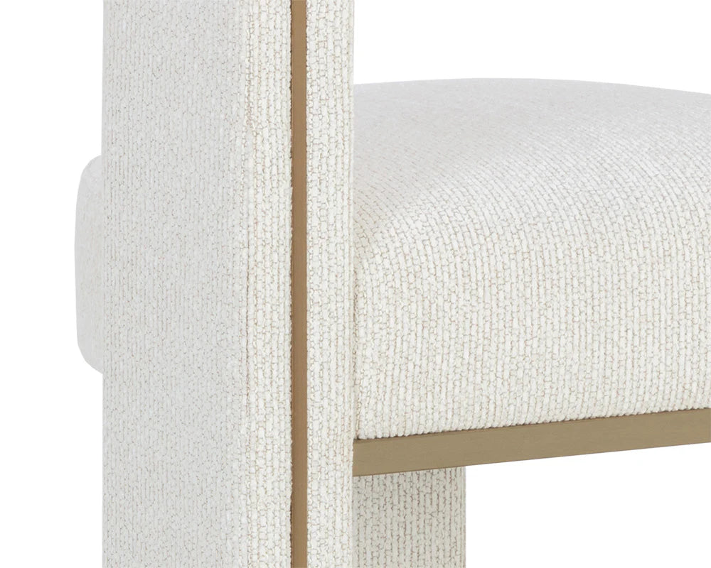 Sunpan Adamina Counter Stool Rhea Light Barley