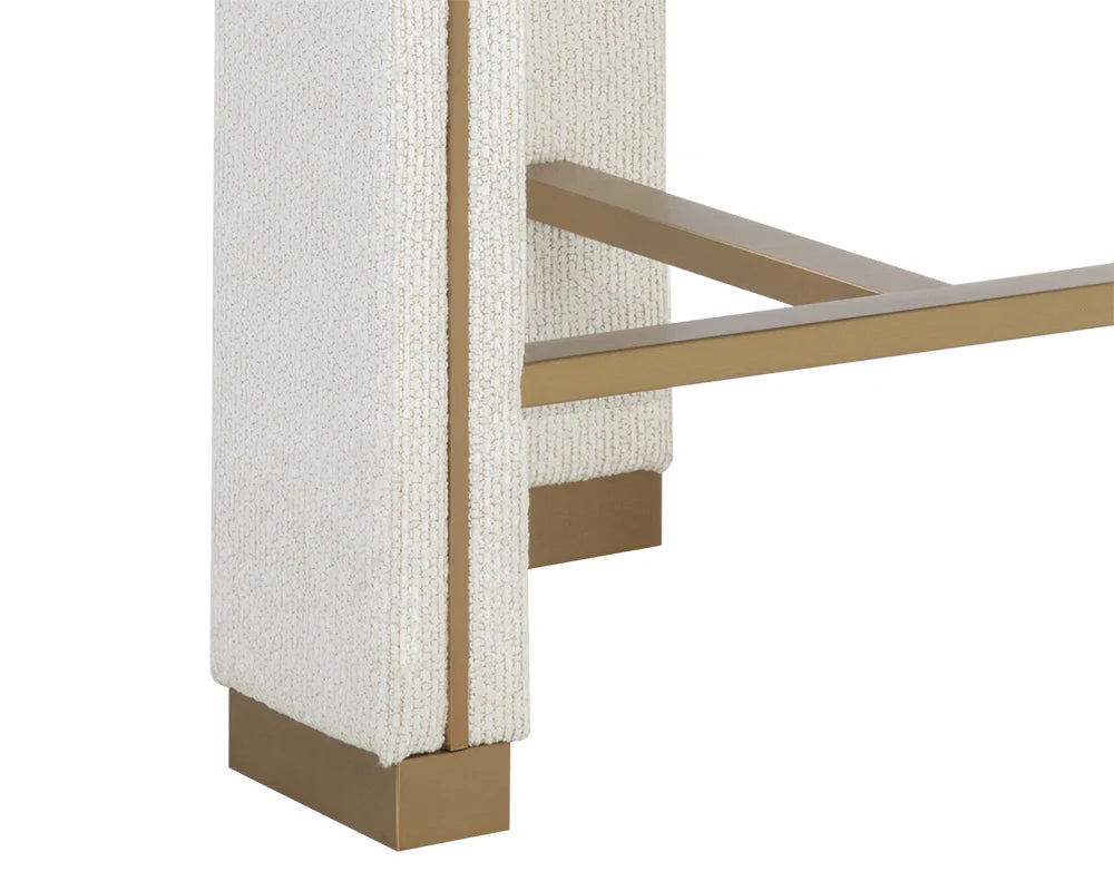 Sunpan Adamina Counter Stool Rhea Light Barley