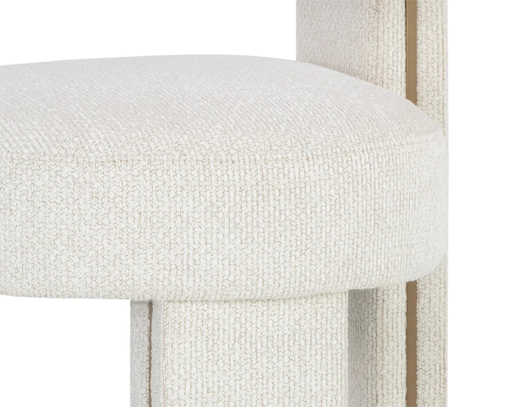 Sunpan Adamina Counter Stool Rhea Light Barley