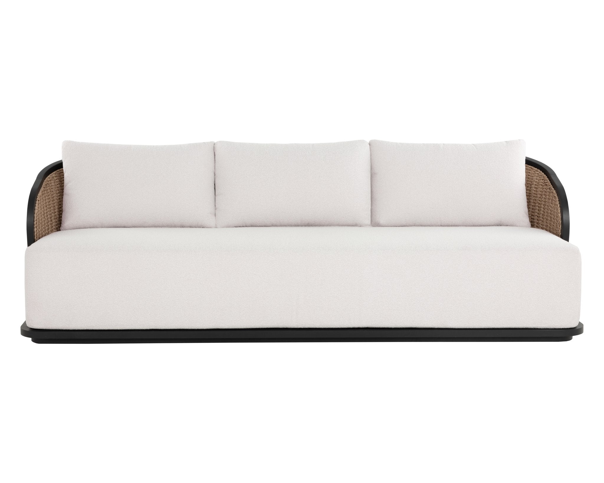 Sunpan Bora Sofa Louis Cream