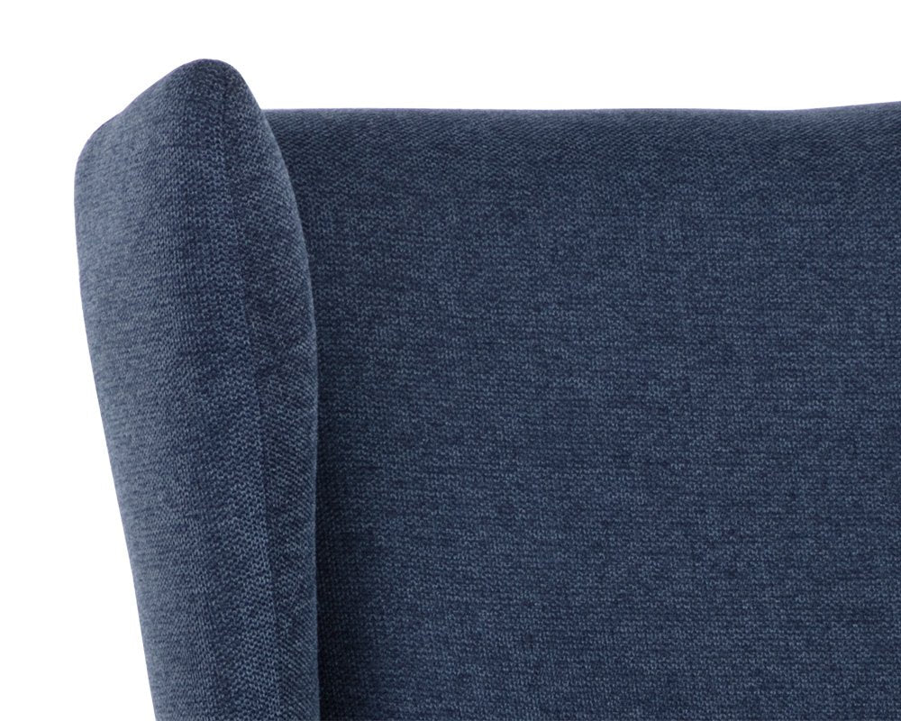 Sunpan Kasen Lounge Chair Belfast Navy