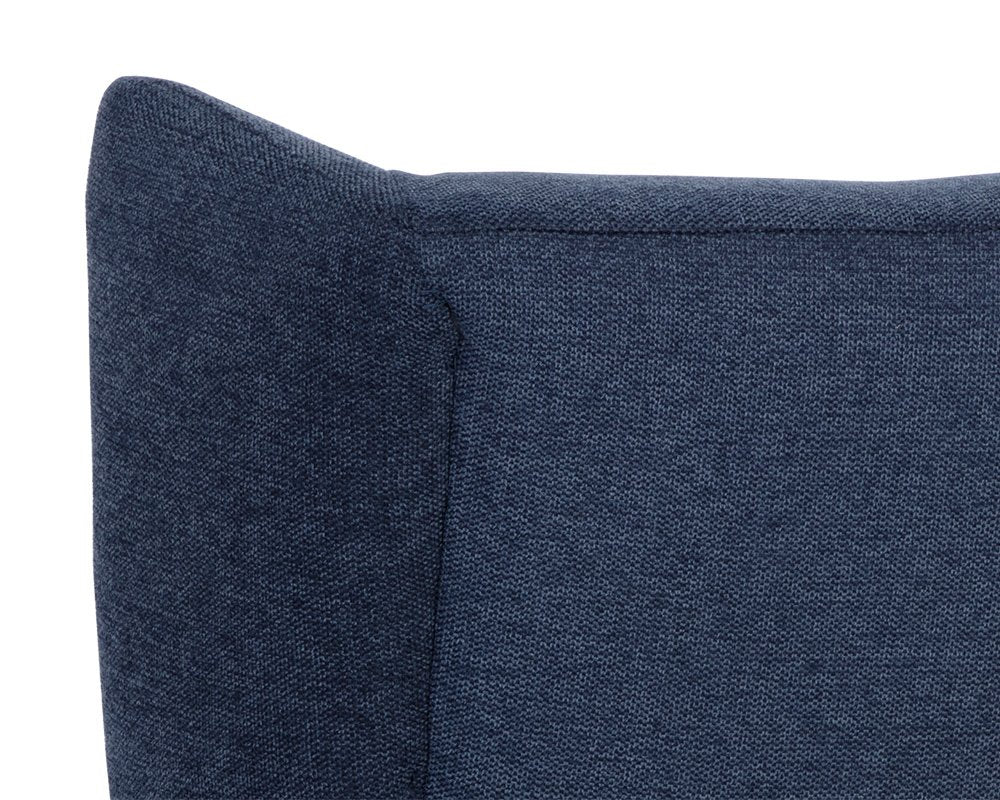 Sunpan Kasen Lounge Chair Belfast Navy