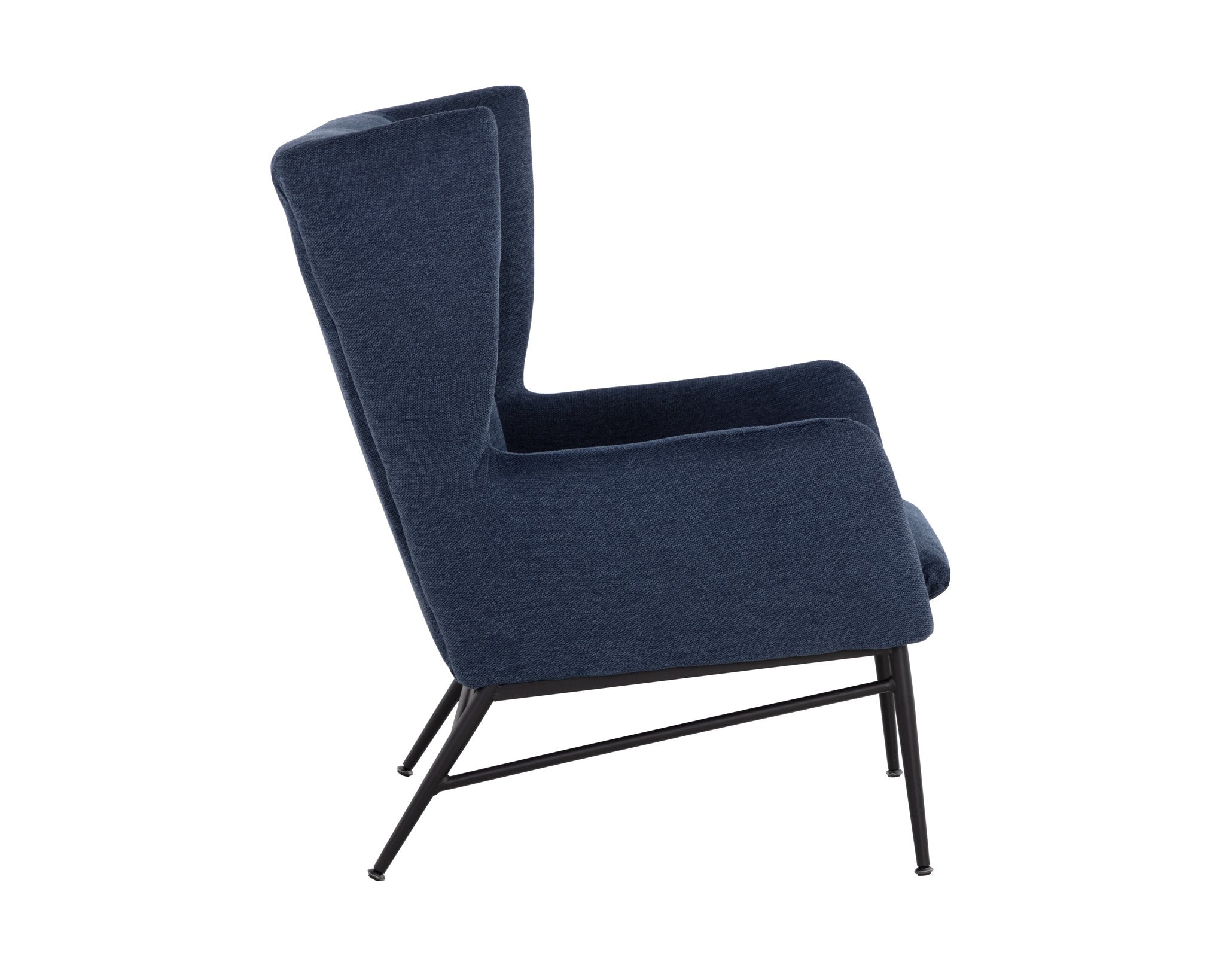 Sunpan Kasen Lounge Chair Belfast Navy