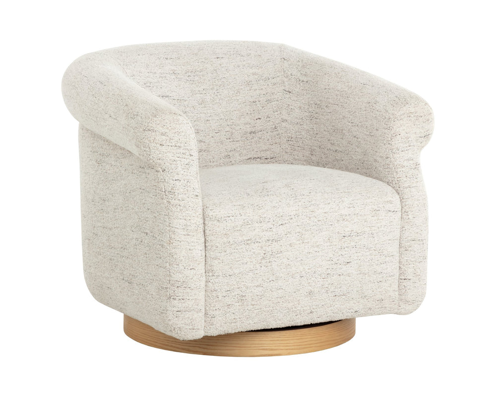 Sunpan Libby Swivel Lounge Chair Hailey Moon