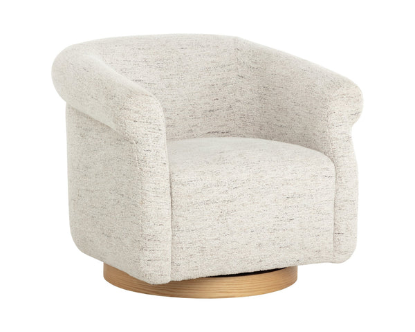 Sunpan Libby Swivel Lounge Chair Hailey Moon