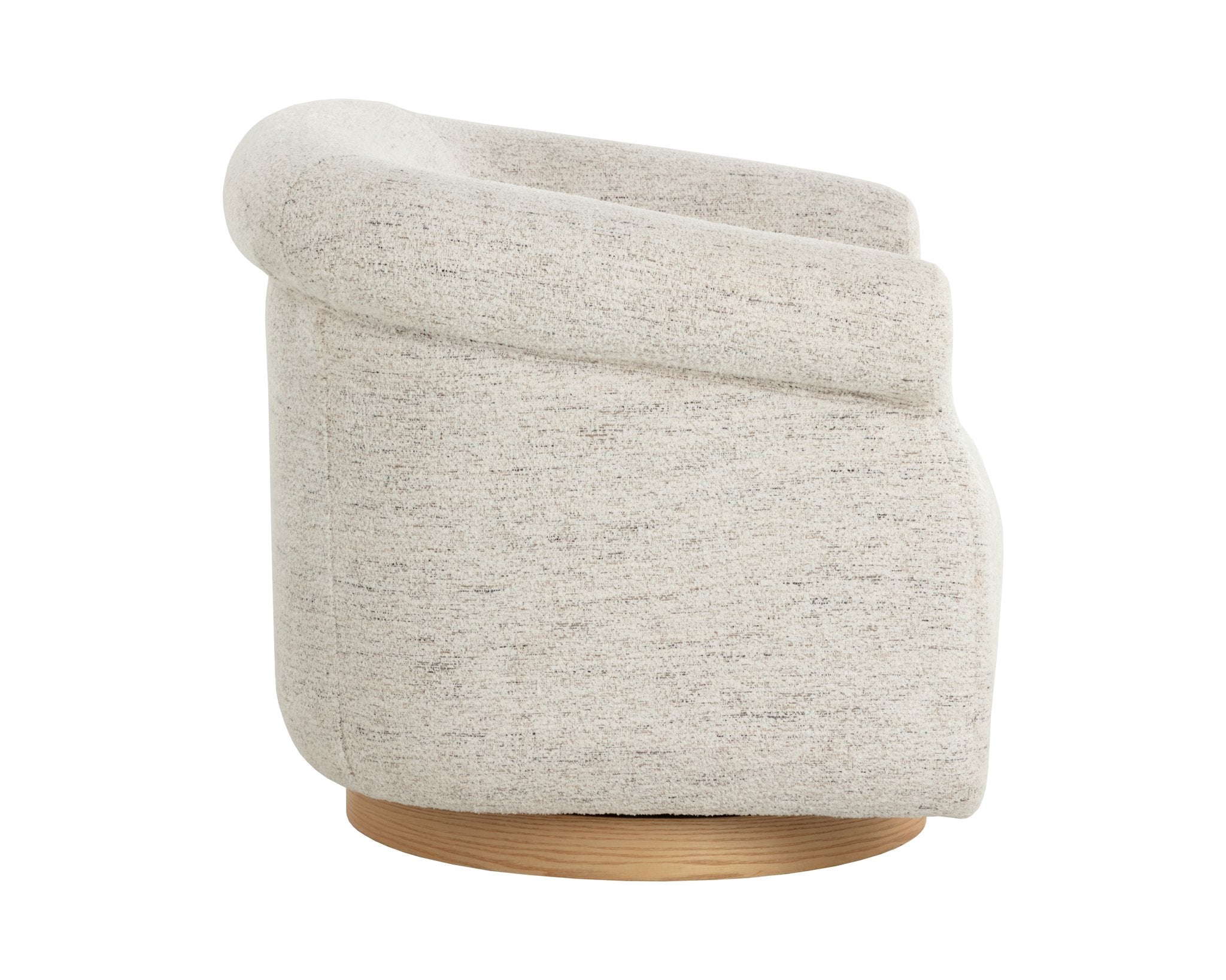 Sunpan Libby Swivel Lounge Chair Hailey Moon