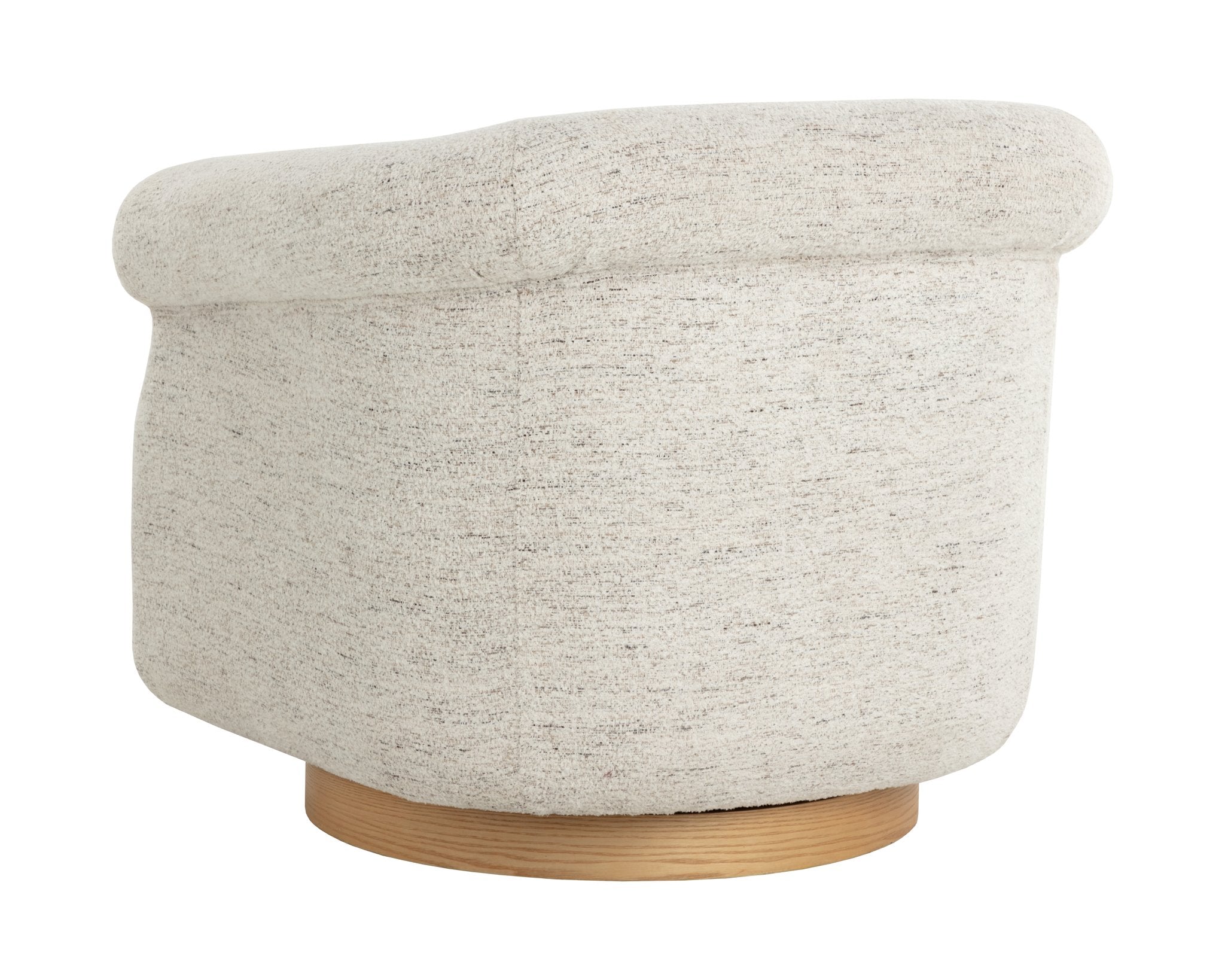 Sunpan Libby Swivel Lounge Chair Hailey Moon