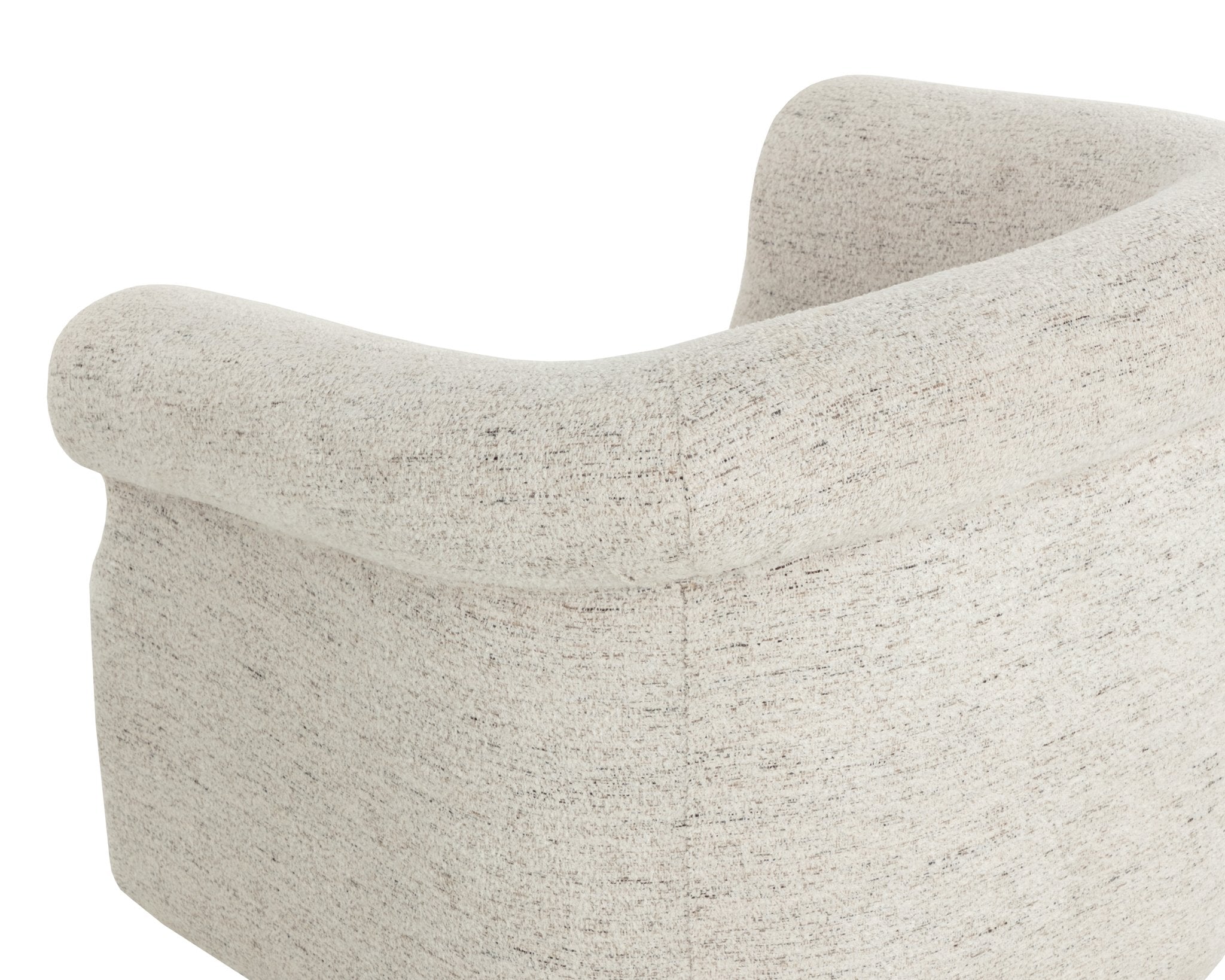 Sunpan Libby Swivel Lounge Chair Hailey Moon