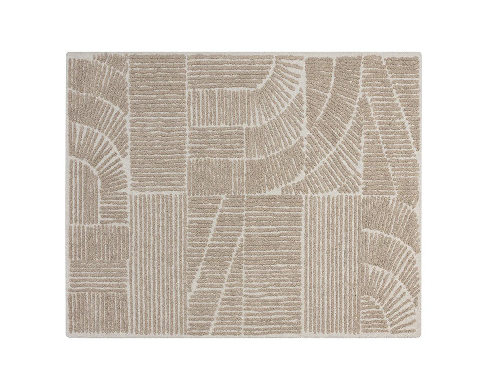 Sunpan Corinthia Hand Tufted Rug Ivory/Beige
