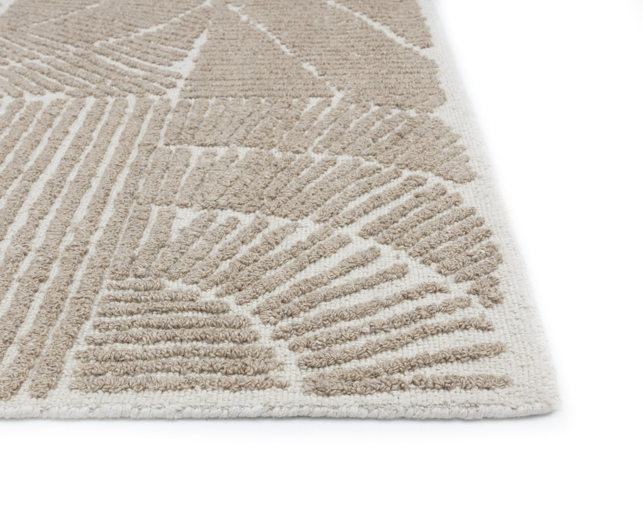 Sunpan Corinthia Hand Tufted Rug Ivory/Beige