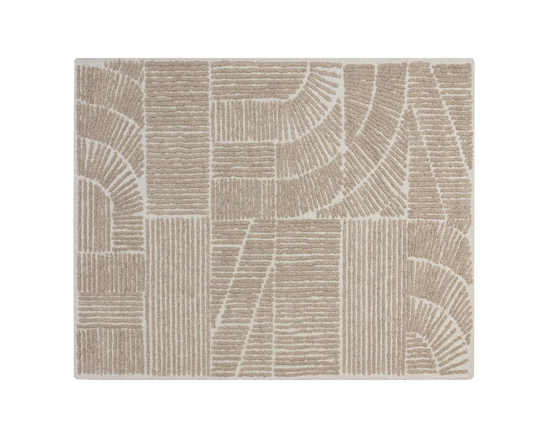 Sunpan Corinthia Hand Tufted Rug Ivory/Beige