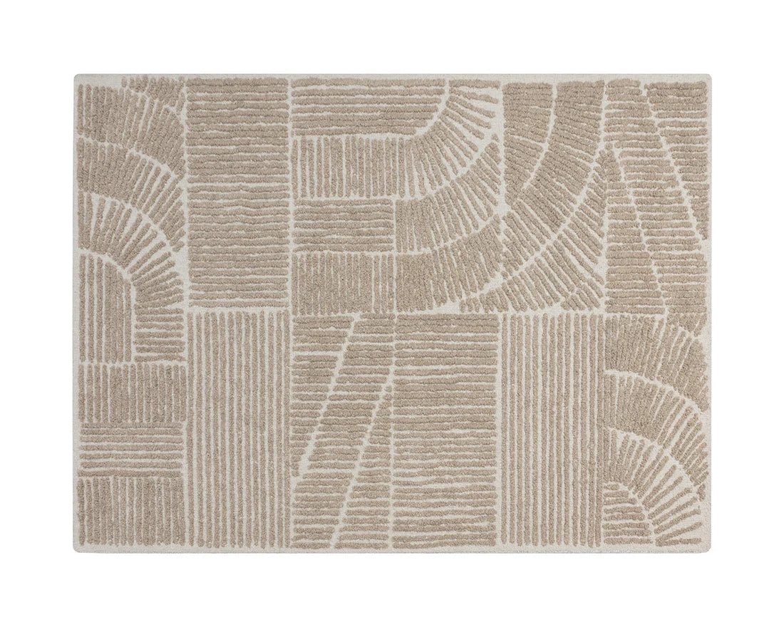 Sunpan Corinthia Hand Tufted Rug Ivory/Beige