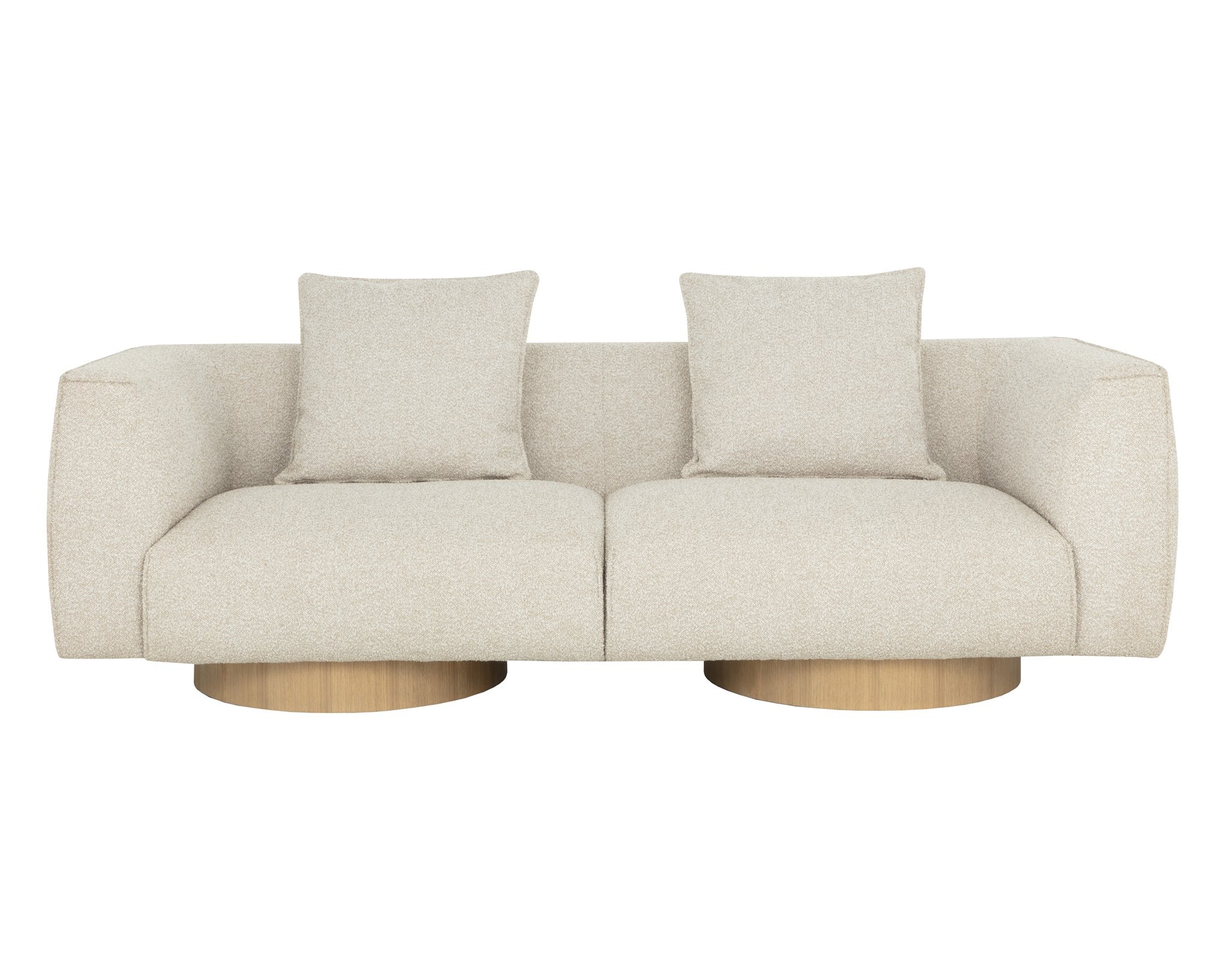 Sunpan Mattis Sofa Santa Cruz Oatmeal