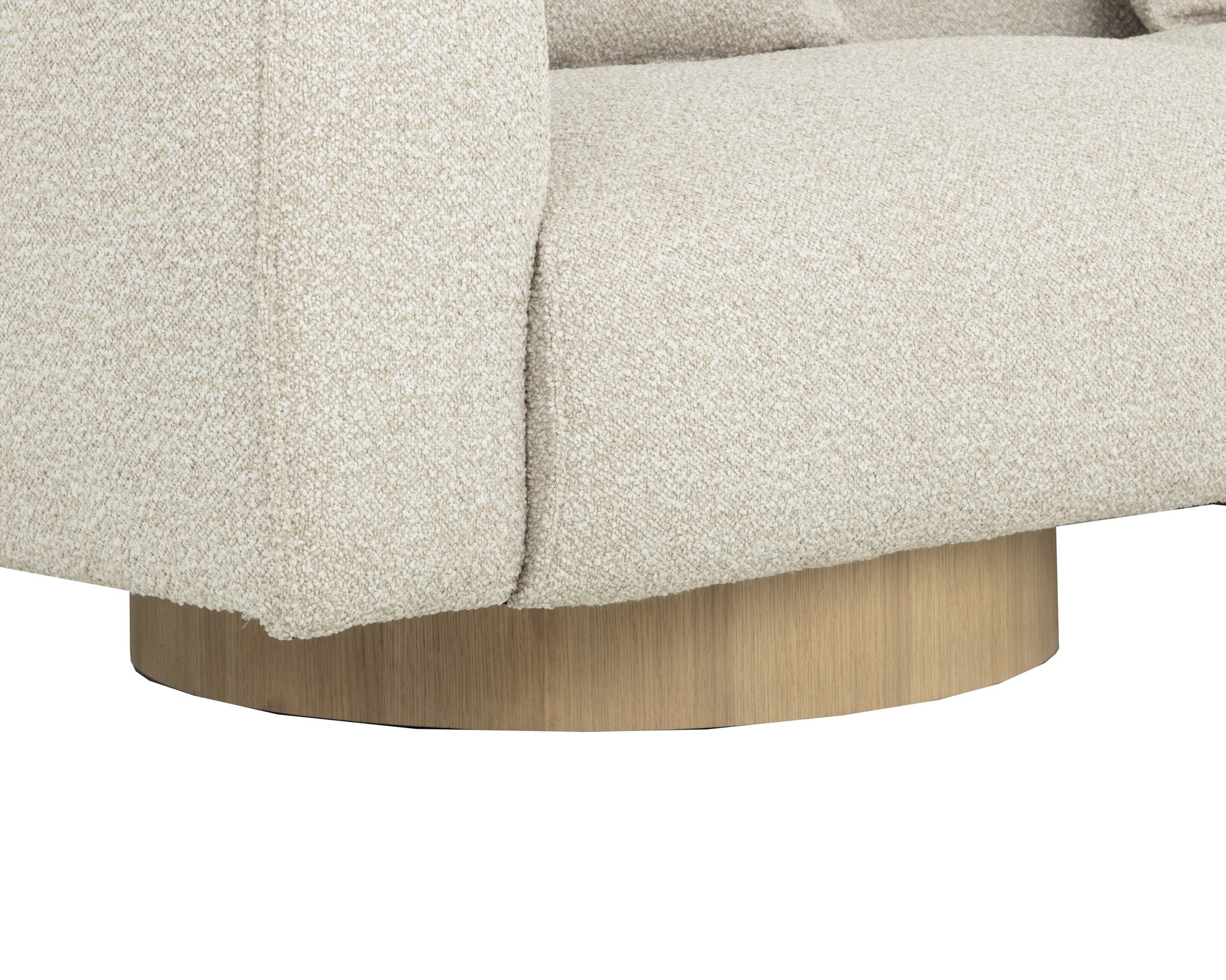 Sunpan Mattis Sofa Santa Cruz Oatmeal