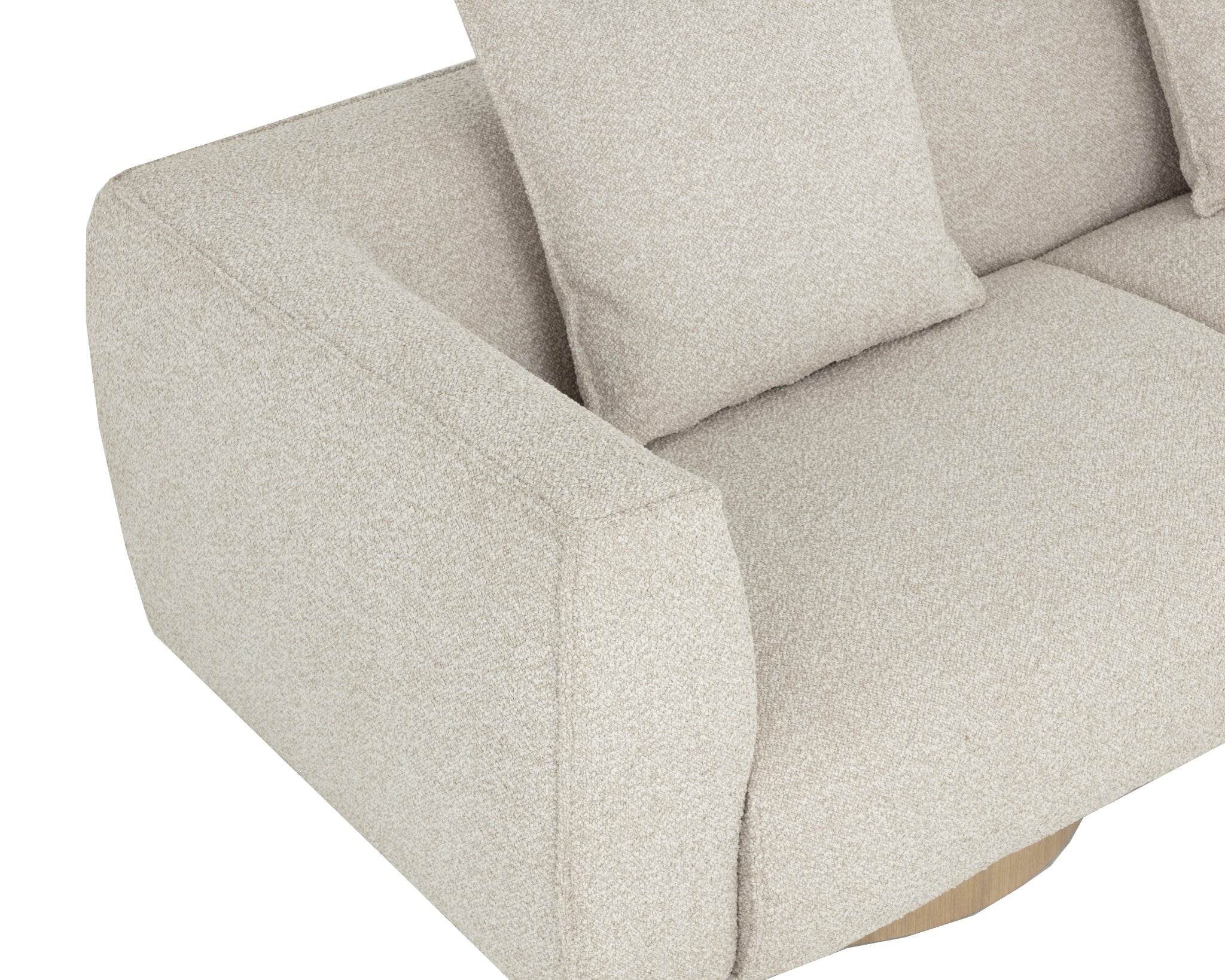 Sunpan Mattis Sofa Santa Cruz Oatmeal