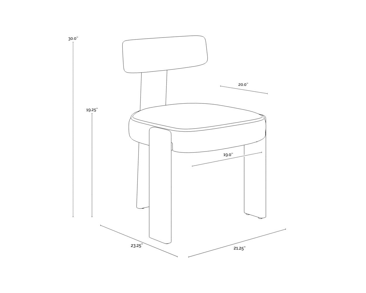 Sunpan Horton Dining Chair Set Of 2