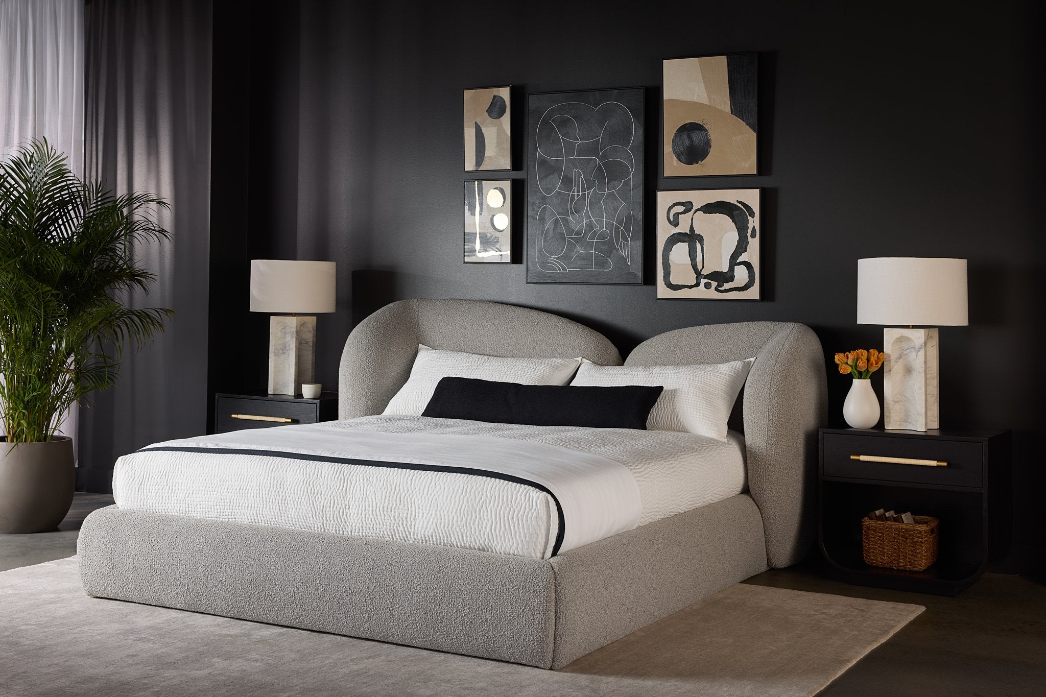 Sunpan Esme Bed King