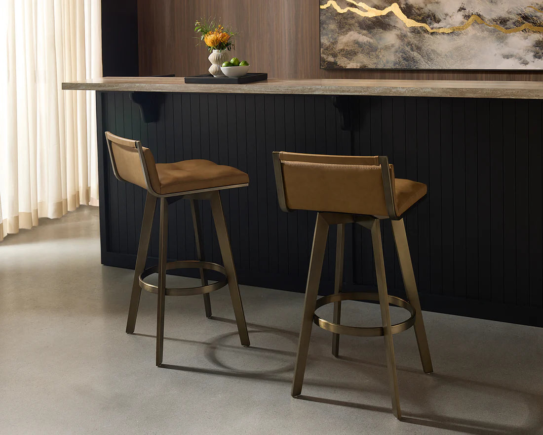 Sunpan Arizona Swivel Barstool