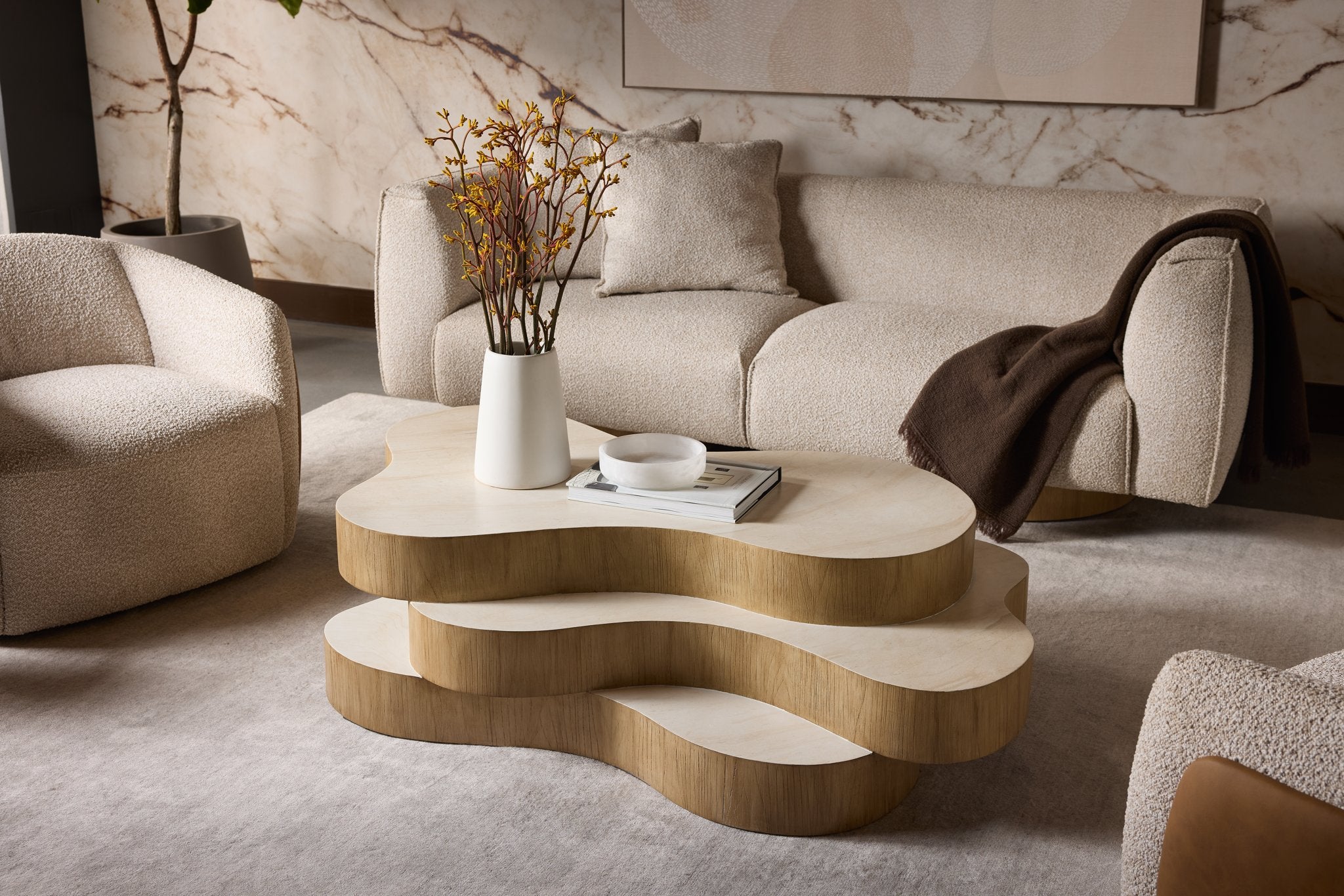 Sunpan Geddes Coffee Table