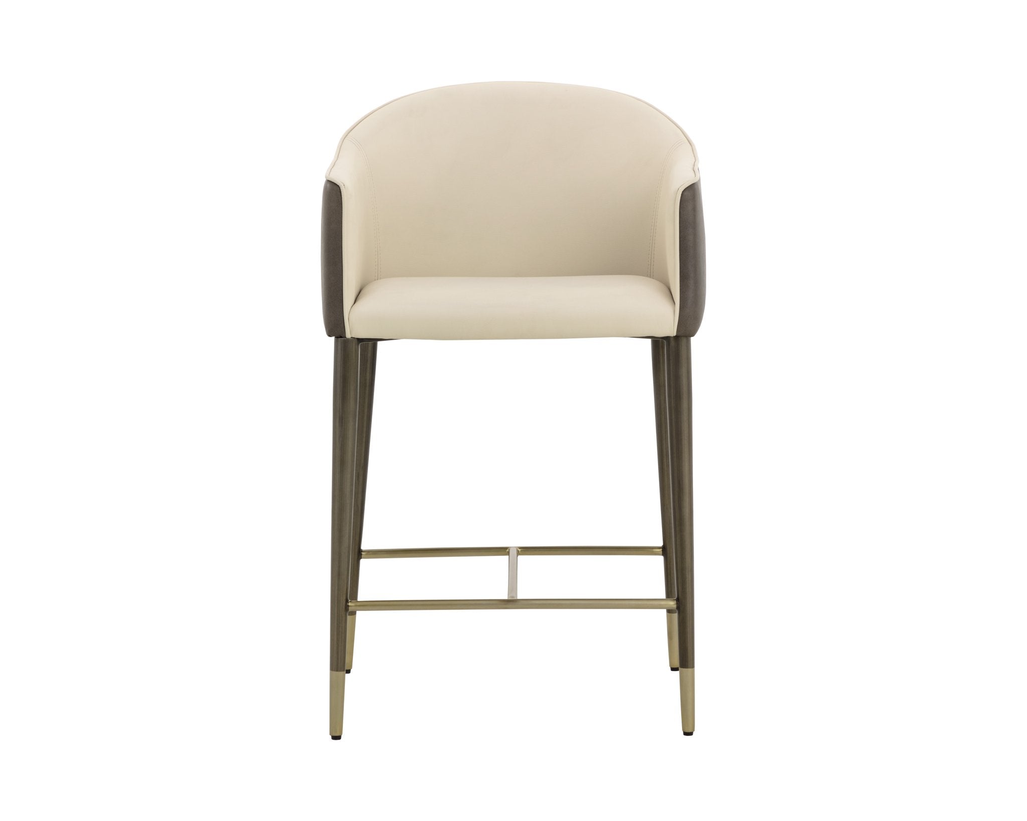 Sunpan Kylin Counter Stool Dillon Cream / Bravo Ash