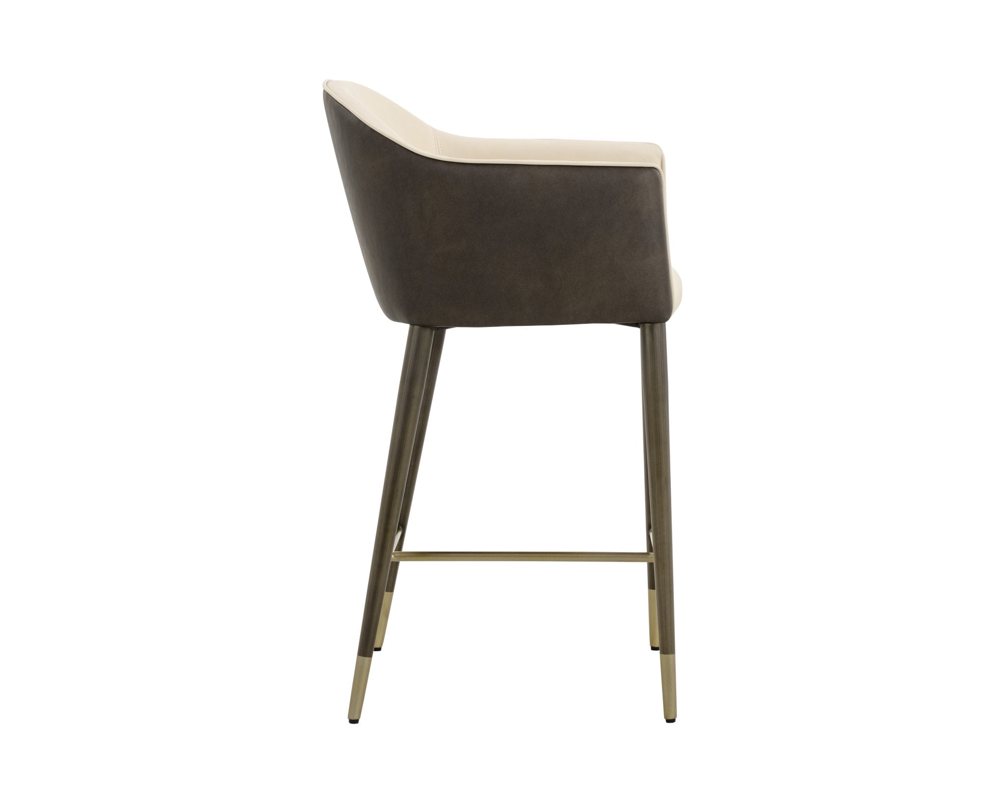 Sunpan Kylin Counter Stool Dillon Cream / Bravo Ash