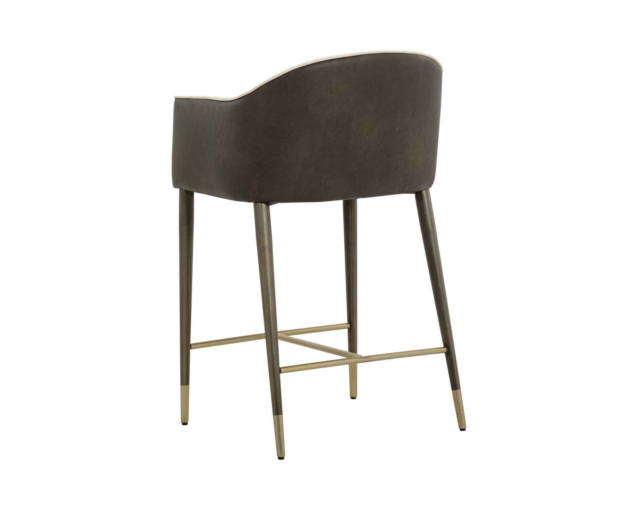 Sunpan Kylin Counter Stool Dillon Cream / Bravo Ash