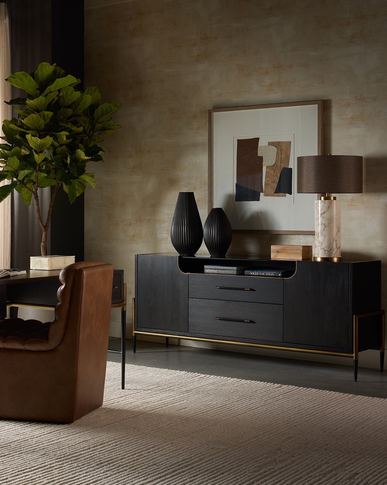 Sunpan Weldrick Sideboard Espresso
