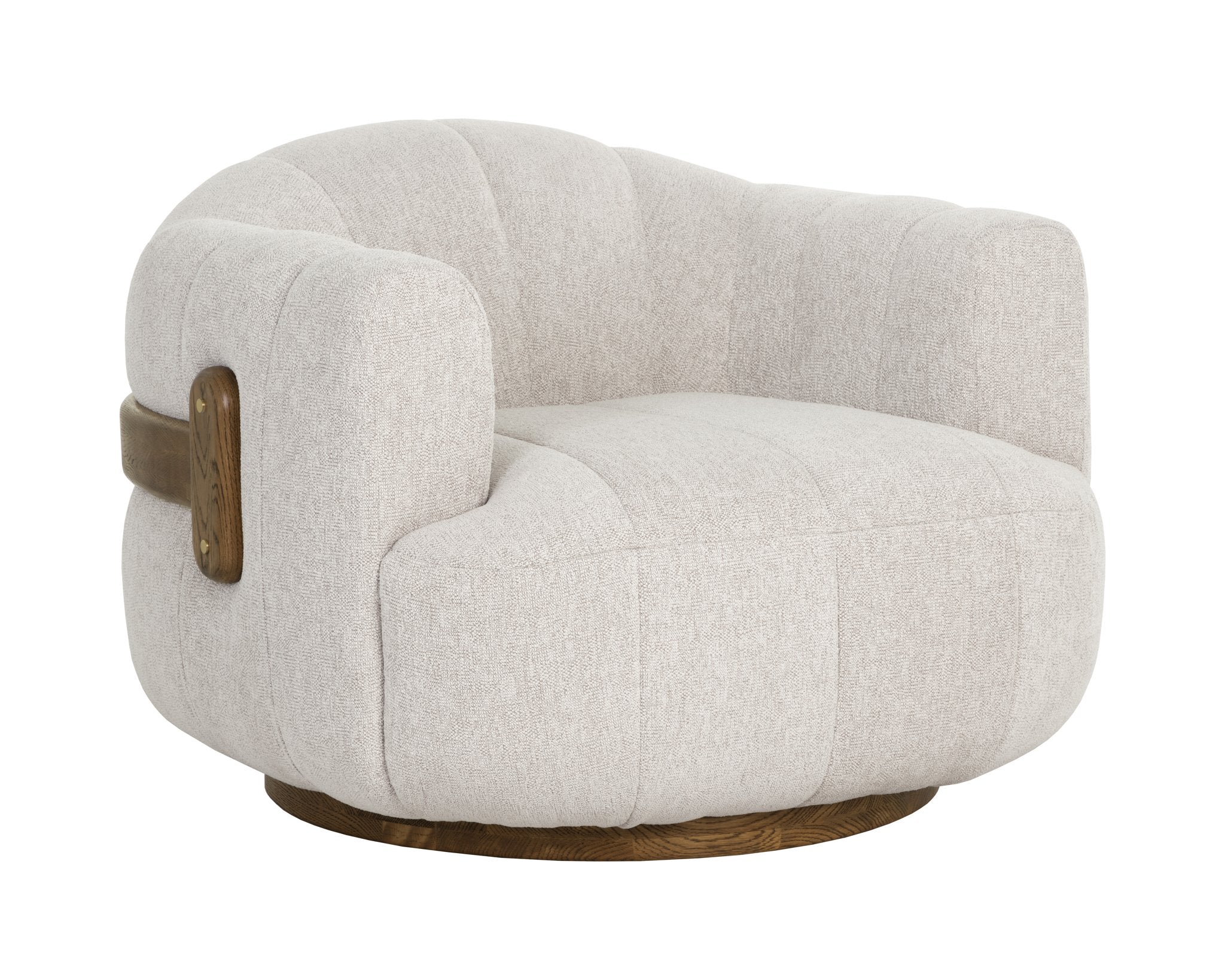 Sunpan Tadeo Swivel Armchair