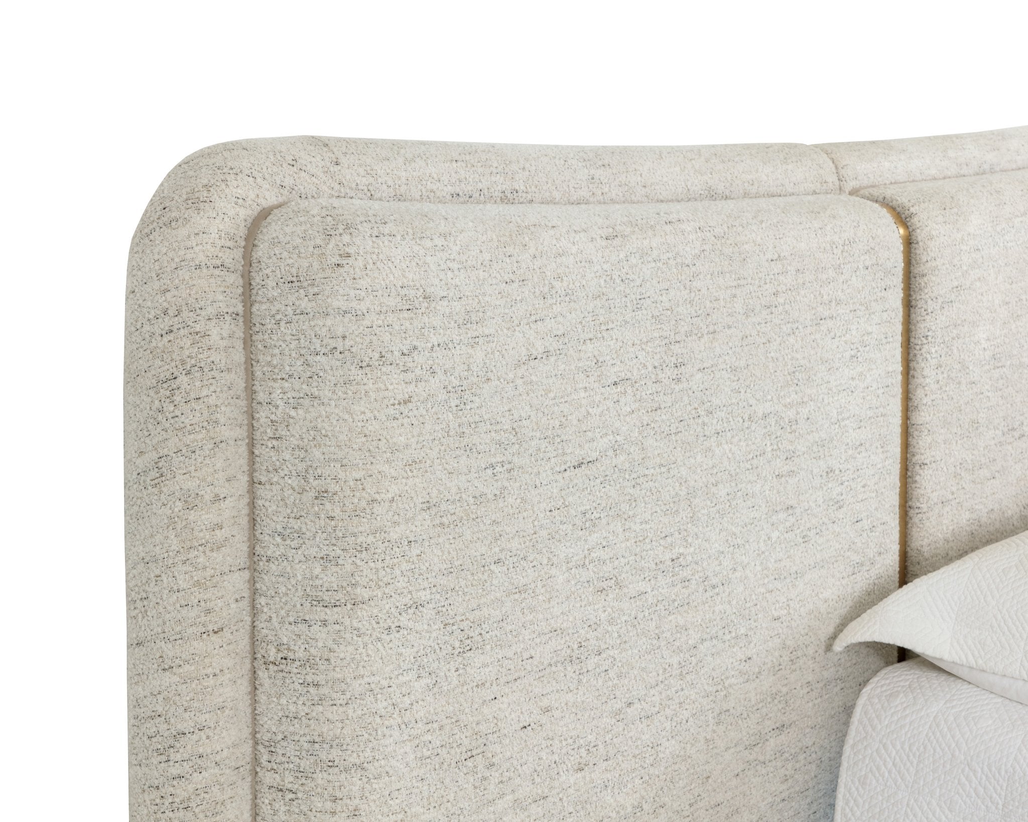 Sunpan Clarimond Bed King Hailey Moon / Meg Taupe