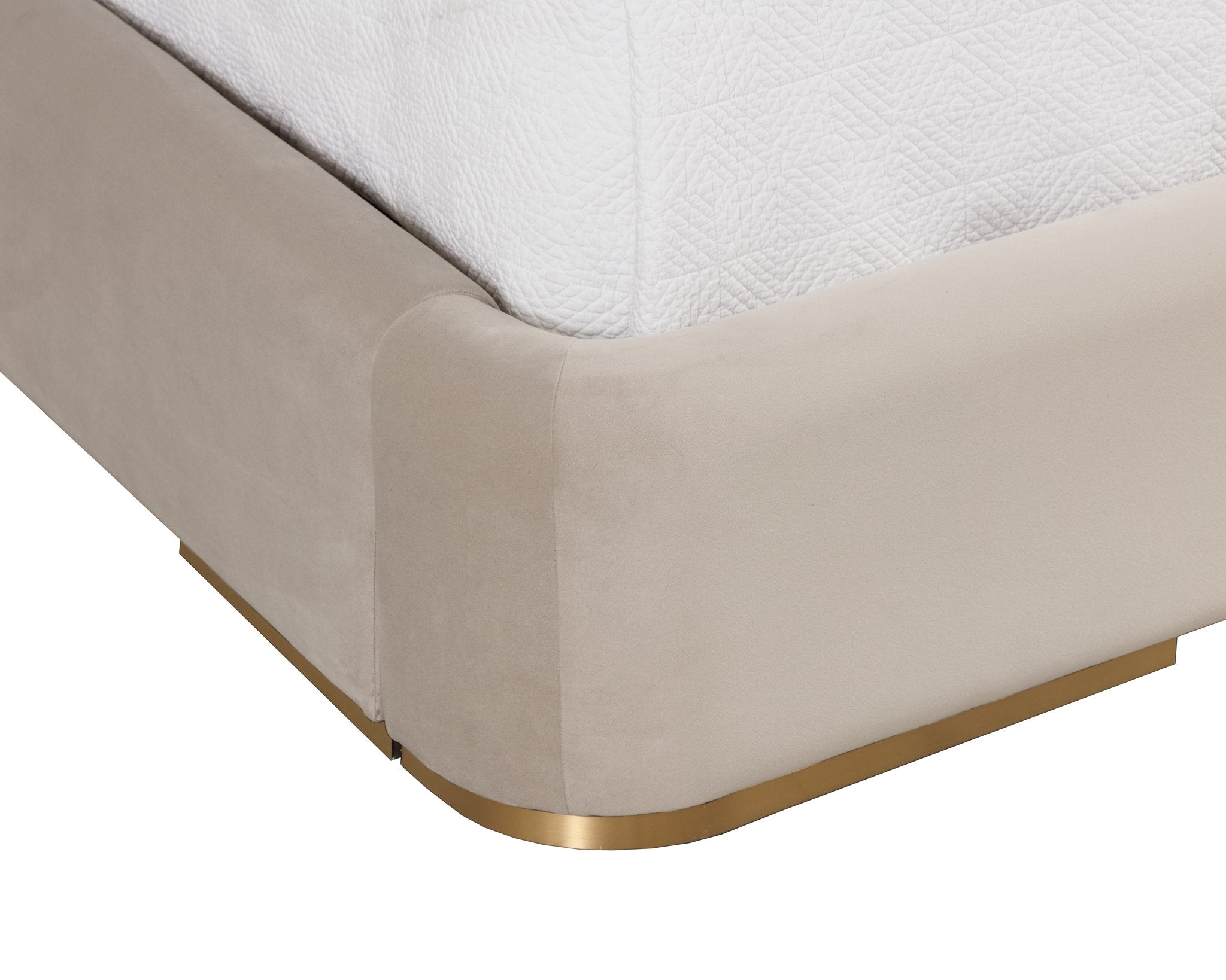 Sunpan Clarimond Bed King Hailey Moon / Meg Taupe
