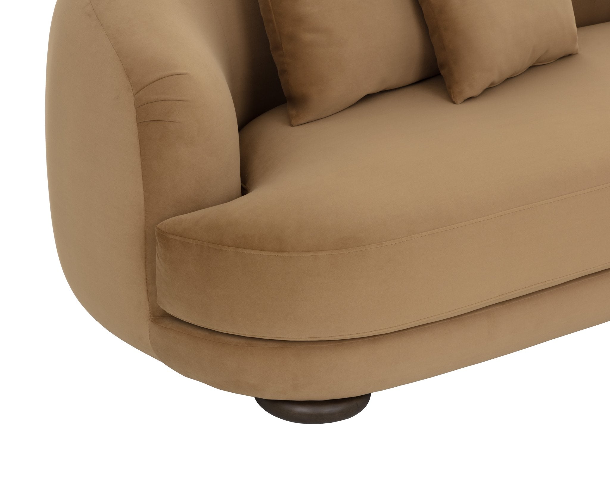 Sunpan Valentina Sofa Kona Camel