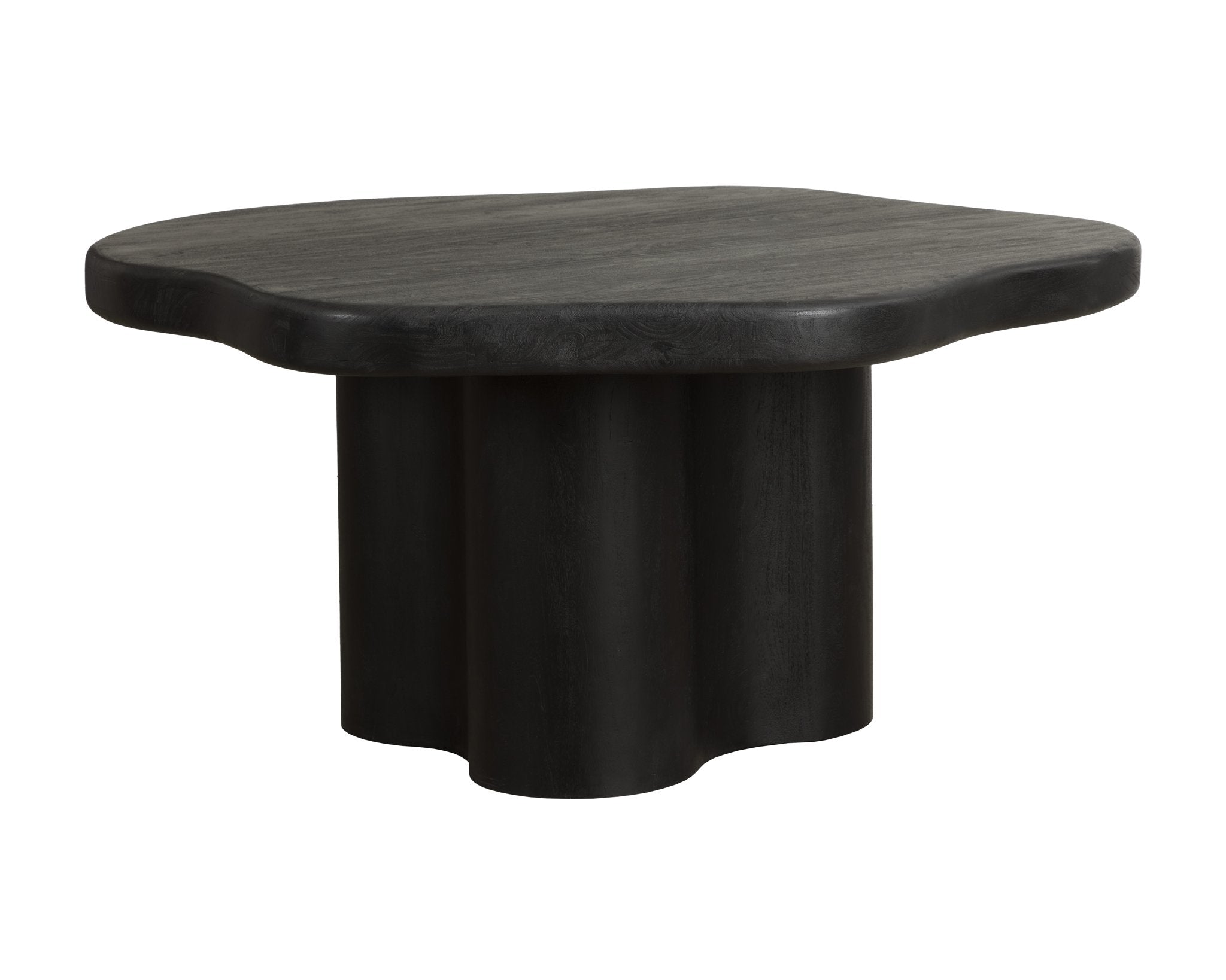 Sunpan Bellona Dining Table Charcoal Black 67"