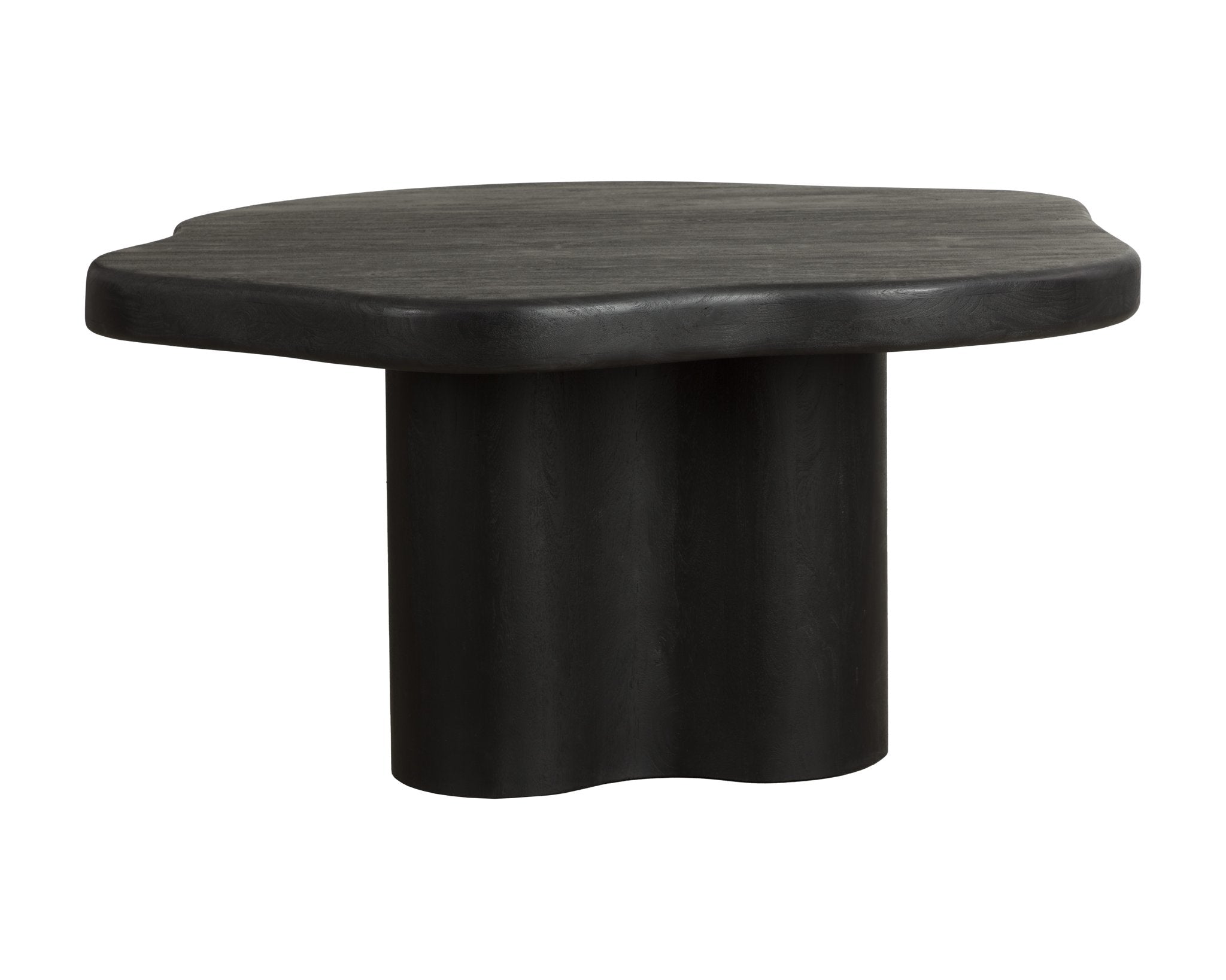 Sunpan Bellona Dining Table Charcoal Black 67"