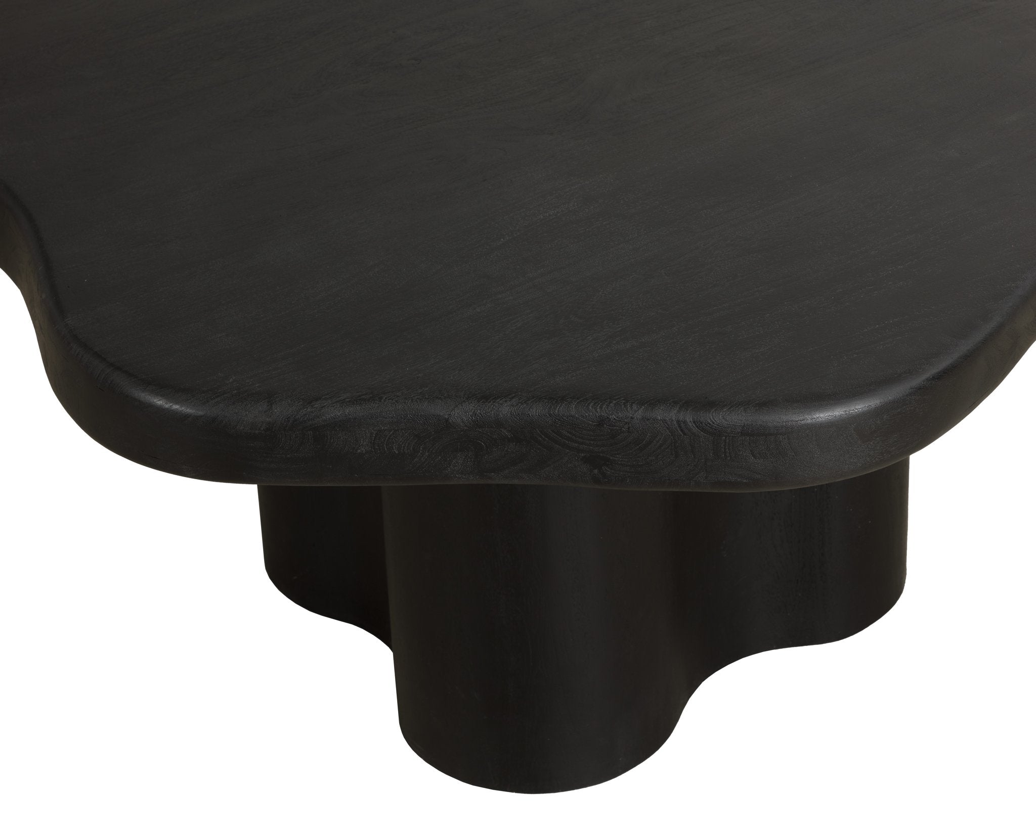 Sunpan Bellona Dining Table Charcoal Black 67"