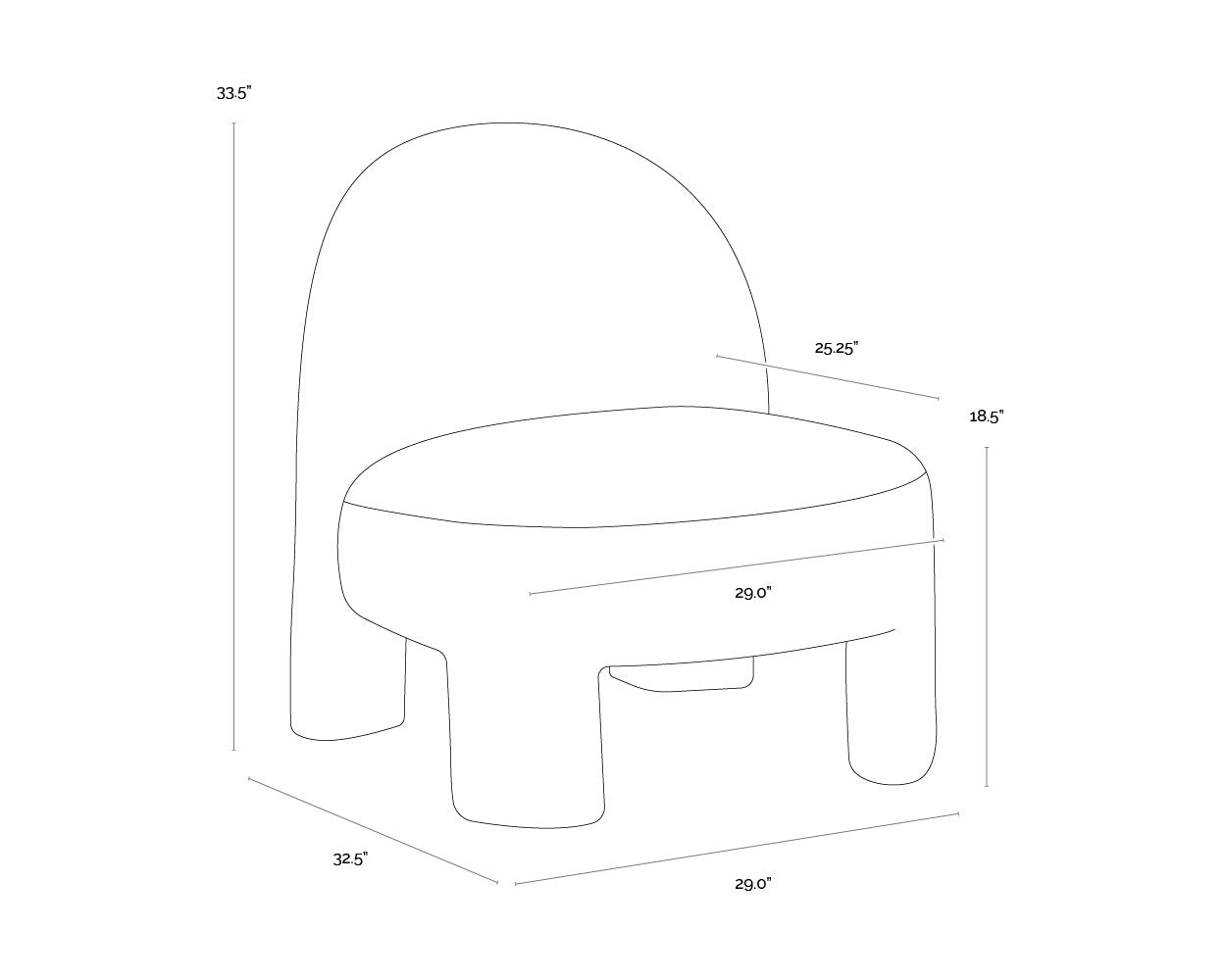Sunpan Muros Lounge Chair