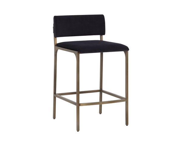 Sunpan Mori Counter Stool Abbington Black
